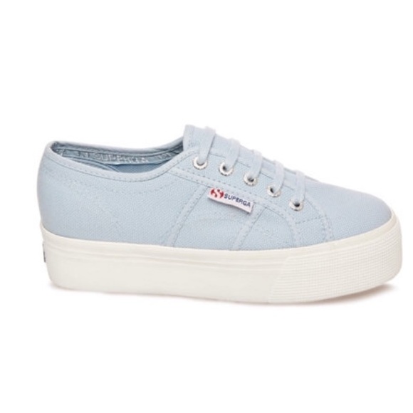 superga pastel platform sneaker